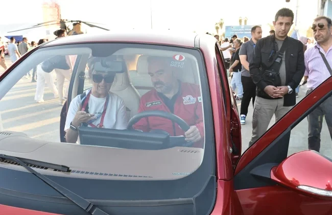 Türkiye Savunma Sanayii Kurumu Başkanı Görgün, MANGO CAR’ı Yakından İnceledi