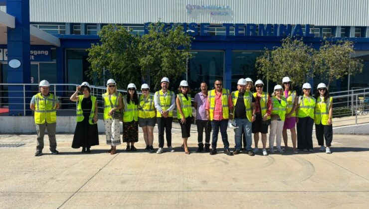 Avrupa Taşımacılık İşçileri Federasyonu (ETF) Kadın Komitesi, QTerminals Antalya’yı ziyaret etti