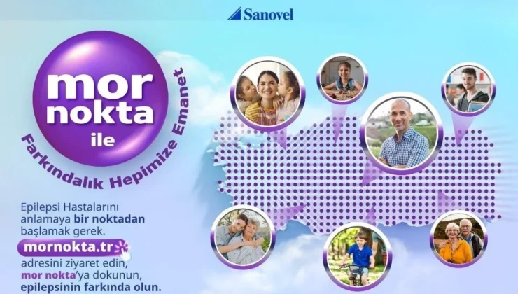SANOVEL EPİLEPSİYLE MÜCADELEDE DİKKATLERİ MOR NOKTAYA ÇEKİYOR
